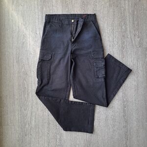 Dakota WorkPro Series Men's Stretch Twill Black Cargo Pants